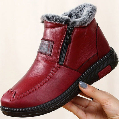 Yvonne | Non-slip leather winter boots