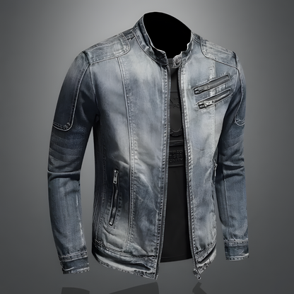 Alexo - Retro Men's Denim Jacket