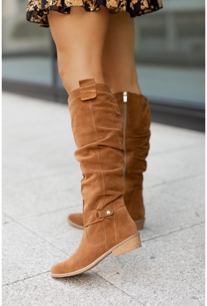 Kelly | Bottes en daim luxueuses