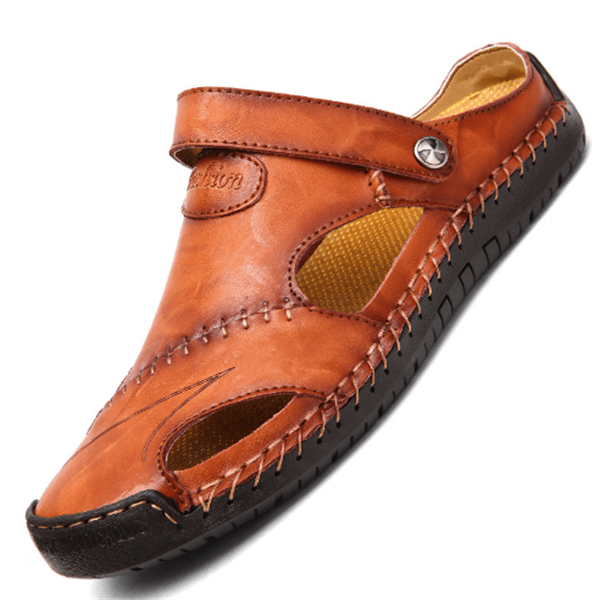 Lars™ - Orthopedic Leather Sandals