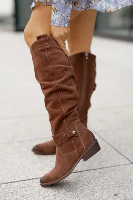 Kelly | Bottes en daim luxueuses