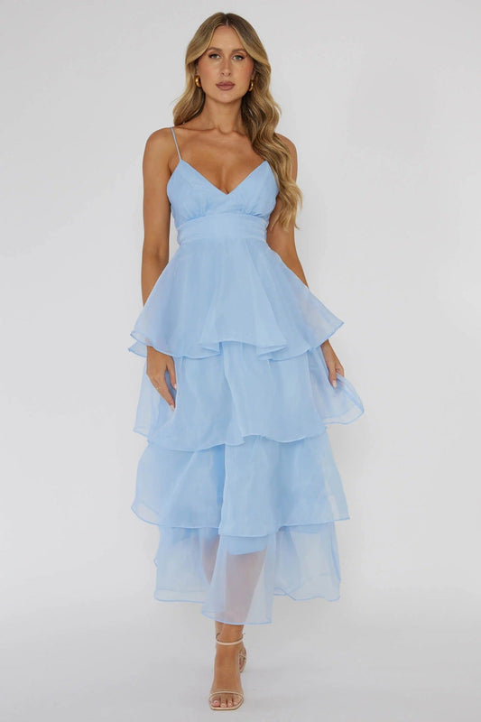 Alyssa - Romantic Ruffle Dress