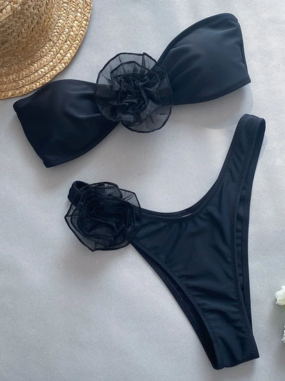 Olivia - Rose Detail Bikini