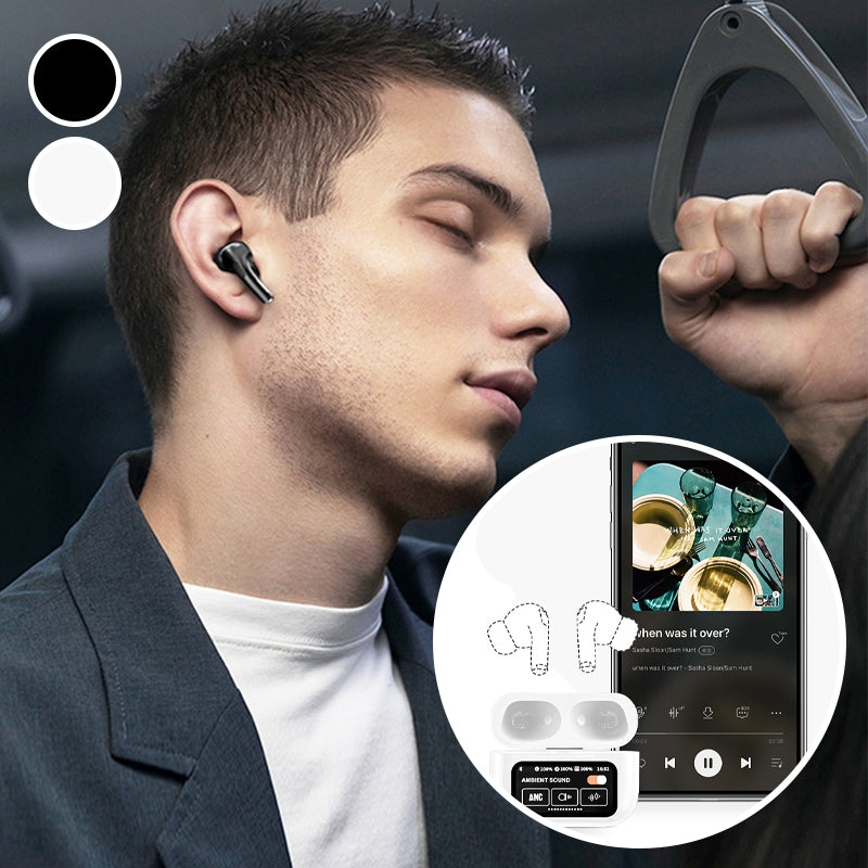 Noise-Cancelling Bluetooth Earbuds