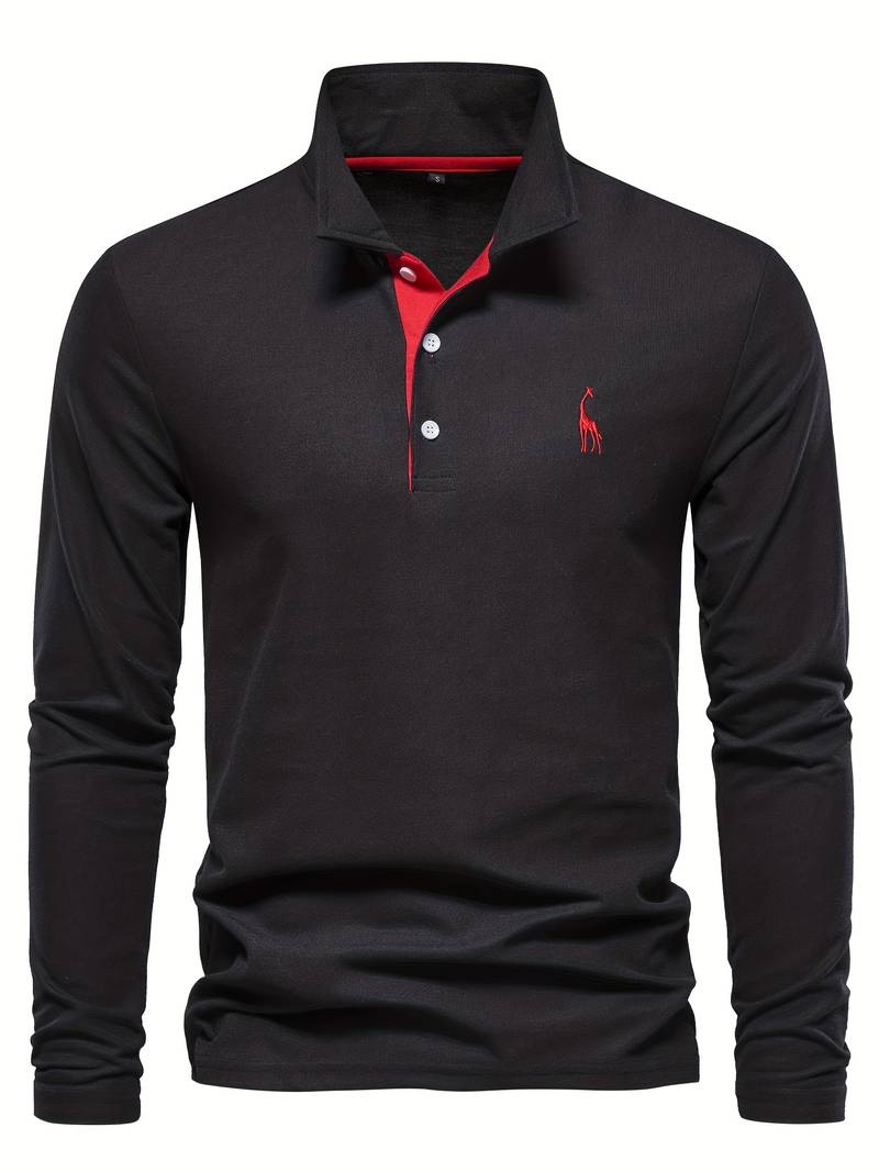 ROB | CLASSIC LONG SLEEVE POLO SHIRT