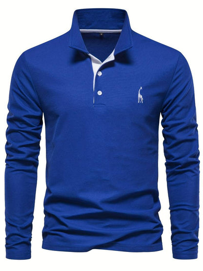 ROB | CLASSIC LONG SLEEVE POLO SHIRT